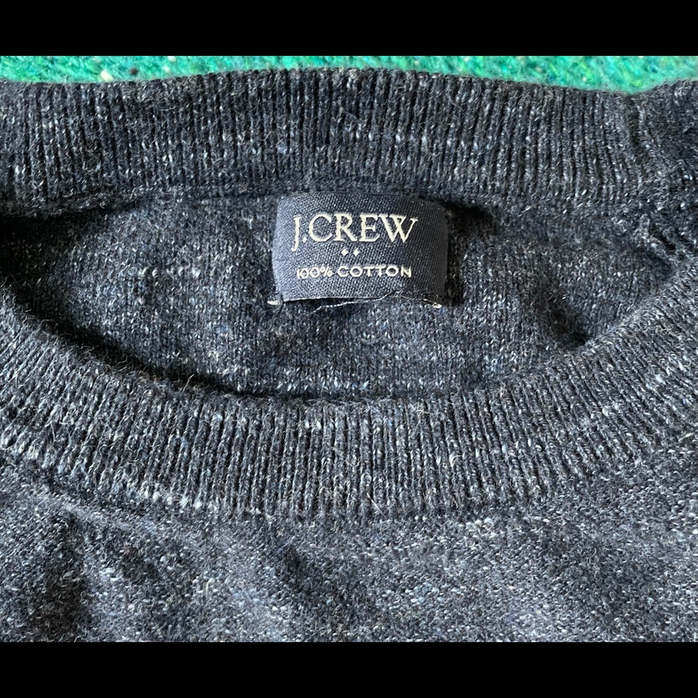 J Crew Rugged Cotton Sweater - Picture 3 of 3